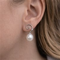 Ohrringe Comete Dame in Gold Perla ORP 313